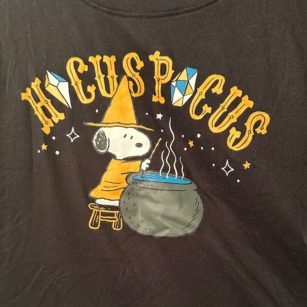 Snoopy Witch Halloween Woman’s Pajamas Set - Picture 2 of 6